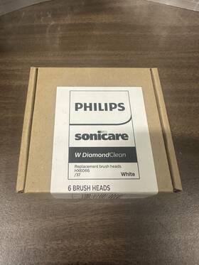 Hx6066 Philips Sonicare Hx6066/37 6x Diamondclean W Replacement White Brush Heads