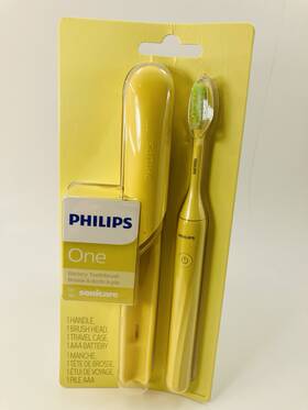 Hy1100 Philips Sonicare Hy1100/02 One By Battery Toothbrush Mango Yellow