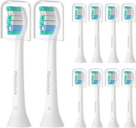 Pisonicleara 744759344458 Replacement Toothbrush Heads Compatible With Philips Sonicare 10 Pack Brush
