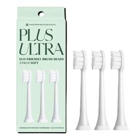 Tp-wcgw-10t3 Plus Ultra Toothbrush Heads 3 Pack Click-on Brush Soft Bristles For Sensitive