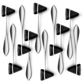 Dh-3692-10 Primacare Pack Of 10 Taylor Neuro Hammers With Stealth Black Heads S