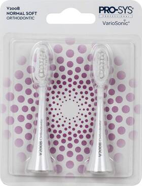 5521-820 Pro-sys Variosonic V200b Normal Soft Orthodontic Heads Pack Of 2. Also Fits Burst Br