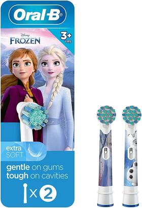 Procter & Gamble 313030334367 Oral-b Kids Extra Soft Replacement Brush Heads Featuring Disneys Frozen 2 Coun