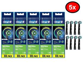 Procter & Gamble 445004135144 5 Pairs Of Oral-b Crossaction Electric Toothbrush Head Black 8 Count