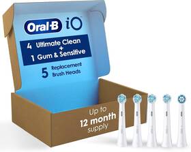 Procter & Gamble 744759325242 Oral-b Io Ultimate Clean Replacement Brush Heads 5 Count 4 1
