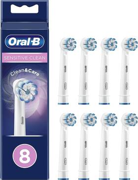 80339548 Procter & Gamble Oral-b Sensitive Clean Replacement Brush Heads X 8 Original Refill For Electric