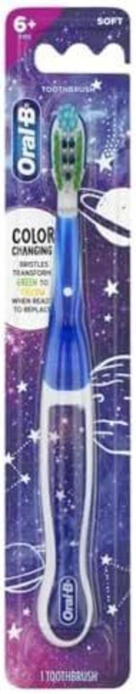 B0896jhnf4 Procter & Gamble Oral-b Cross Action Kids Toothbrush Soft Bristles Ages 6 1 Count