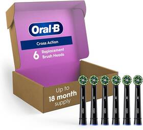 Eb50bk-5 Procter & Gamble Oral-b Cross Action Replacement Brush Heads For An Electric Toothbrush P