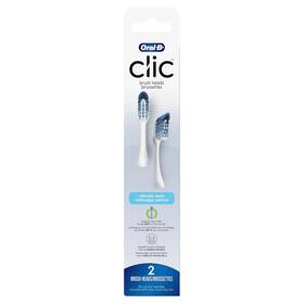Oxo20wt Procter & Gamble Oral-b Clic Toothbrush Ultimate Clean Replacement Brush Heads White 2 Count