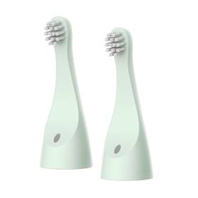 Pure Enrichment 810115633563 Purebaby 2-pack Replacement Bristle One Size Sage Green