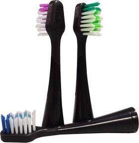 0975996 Pursonic Rbh-3 Replacement Brush Heads For 1 Count Pack Of Black