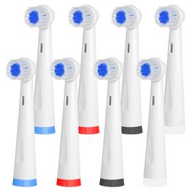 Pursonic Rbh200-8 Rotating Electric Toothbrush Heads - 8 Pack White