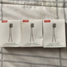 X002u8j1xd Qhou Sonic Toothbrush Replacement Brush Heads 4 Pack X3 12total
