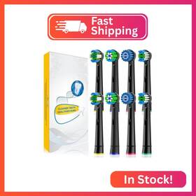 C-obfa-8b-17a Qitizu Replacement Heads Compatible With Oral B Braun Electric Toothbrush Repla
