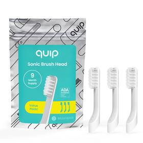 B0cc3q2xwz Quip Sonic Toothbrush Replacement Heads For Adults - 3 Pack Verified Stan