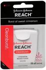 Reach Cleanburst Waxed Floss Cinnamon 55 Yards Pack Of 9 381370092193