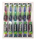 Reach Crystal Clean Toothbrush Medium Assorted Colors 12 Tooth Brush 381371991945