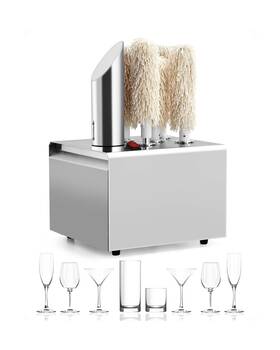 Gp-5-vc Riedhoff Glass 5 Polishing Heads Silver