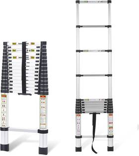 Rikade 792105292526 Extension Ladder 20.3ft Aluminum Telescoping 6.2m/20.3ft