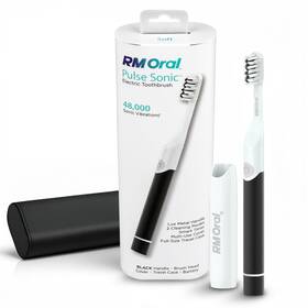 Rm Oral 01-95965-48 Pulse Sonic Powered Toothbrush With 48 000 1 Count Pack Of Black