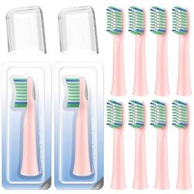 B0dyxz7gfr Rtauys 10 Pack M5 Sonic Electric Toothbrush Replacement Heads Pink