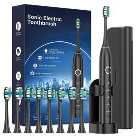 Sh508-blk-us60120 Rtauys S5 Upgraded Sonic Electric Toothbrush For 1 Count Pack Of Black