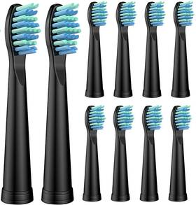 Savtmvas 749666247304 10 Pack Electric Toothbrush Replacement Heads Compatible With Sonic-fx For Ad