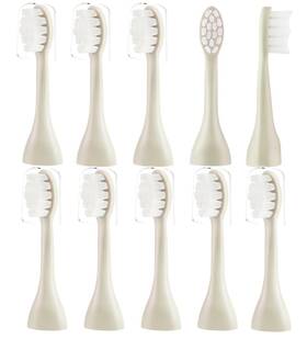 Ua-voz9-rw4l Savtmvas 10 Pack Compatible With Suri Electric Toothbrush Replacement Brush Heads For