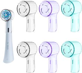 Scotzel 313043065012 6 Pack Toothbrush Cover Compatible With Oral B Sensitive Flossaction Cross