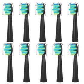 B0bwmyj7dt Senyum Toothbrush Replacement Heads For 10 Count Pack Of 1 Green