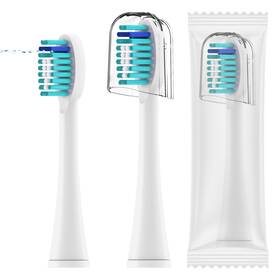 Us-ft2.0-toothbrush Seporud Heads-3p 3-pack Replacement Brush Heads 1 Count Pack Of 3 White