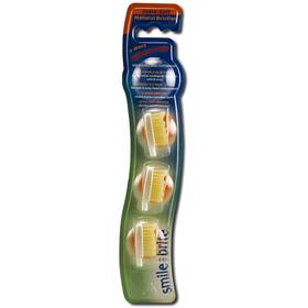 Smile Brite Br0013 Replacement Heads V-wave Extra Soft Natural Bristles 3