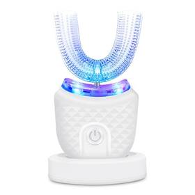 Snefe 779283891178 Ultrasonic Electric Toothbrush U Shaped 1 Count Pack Of White