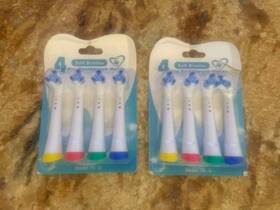 Ye-i1 Soft Bristles 2 Pack Removable 4 Pcs Toothbrush Heads For Electric Brush