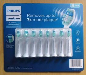 990013779 Sonicare Philips Optimal Plaque Control Replacement Brush Heads 8