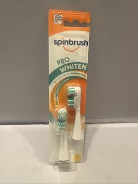 Spinbrush 817513016776 Pro Whiten Replament Heads 2-pack