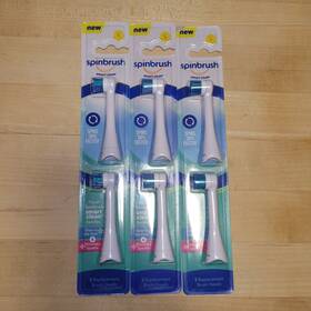 99962-01 Spinbrush Lot Of 3 Smart Clean 2 Replacement Brush Heads New