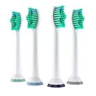 Srth-4 Zenda Naturals Replacement Brush Heads For Philips Sonicare Toothbrush Perfect