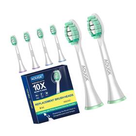 A06-w Strendier Replacement Brush Heads Compatible With Philips Sonicare Electric Toothbrush