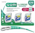 Sunstar Gum Soft Picks Advanced Flexible Bristles Curved Design Cases