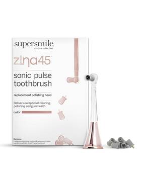 Zina45 Supersmile 036179003177 Replacement Polishing Head For Sonic Pulse Toothbrush
