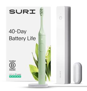 Suri 070000184029 Electric Toothbrush Sustainably Designed In California.