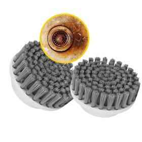 Synoshi 060694461094 Round Brush Heads 2 Units For Electric Spin Scrubber Designed General
