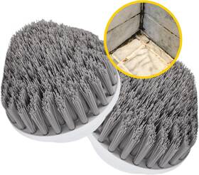 Synoshi 445046483487 Cone Brush Heads 2 Units For Electric Cleaning The Corners And Hard-to-r