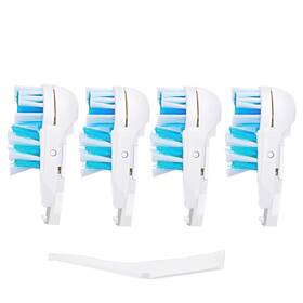 Tang Zhan 613456666210 Sensitive Replacement Electric Toothbrush Heads 4 Count Dual C