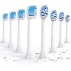 Tb01 Replacement Toothbrush Heads Pack For Sonicare Brush Fits 711766158606