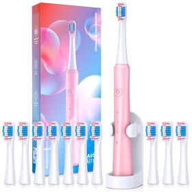 Gehp191ap Teetheory Electric Toothbrush For Adults With 1 Count Pack Of Pink