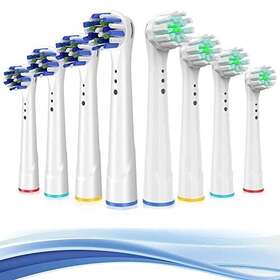 Tingox 192408732680 Replacement Toothbrush Heads For Oral B Braun 8 Pack Professional Electric To