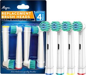 Tm 445034299243 Replacement Brush Heads Compatible With Oral B- Sensitive Gum Care Electric Toot