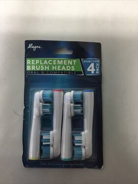 Tm 711181400267 4 Replacement Oral-b Compatible Toothbrush Heads Fits Pro 1000/8000 Vitality New